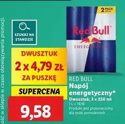 Lidl Napój energetyczny Red Bull oferta