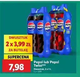 Lidl Napój Pepsi Light Lemon oferta