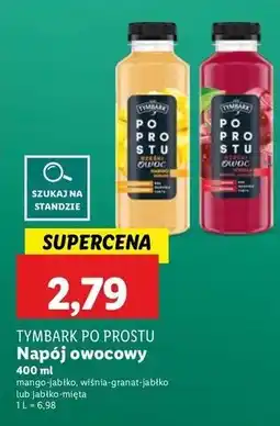 Lidl Napój jabłko mięta Tymbark Po Prostu oferta