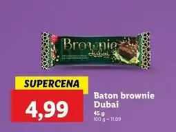 Lidl Baton brownie dubai style oferta