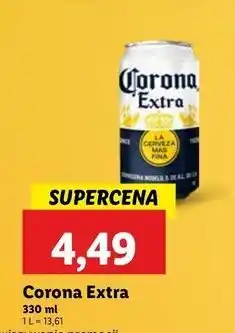 Lidl Piwo Corona Extra oferta