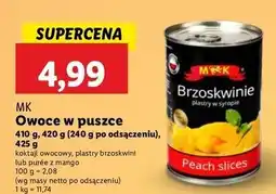 Lidl Mango puree M&K oferta