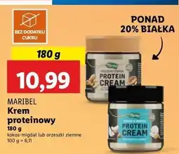 Lidl Krem proteinowy orzeszki ziemne Maribel oferta