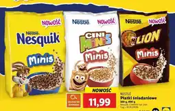 Lidl Płatki śniadaniowe minis Lion oferta