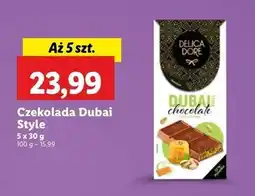 Lidl Czekolada dubai style Delicadore oferta