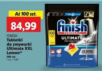 Lidl Tabletki do zmywarek lemon Finish Quantum Ultimate oferta