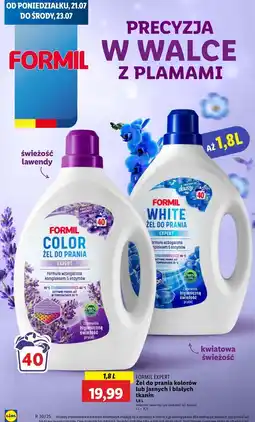 Lidl Żel do prania white Formil oferta