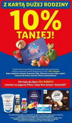 Lidl Sandwicz śmietankowy Gelatelli oferta