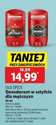 Lidl Dezodorant Old Spice Bearglove oferta