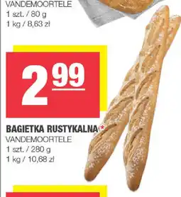EuroSPAR Bagietka rustykalna vandemoortele oferta