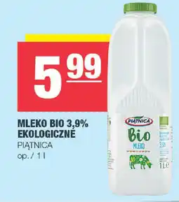 EuroSPAR Mleko bio 3,9% ekologiczné piątnica oferta