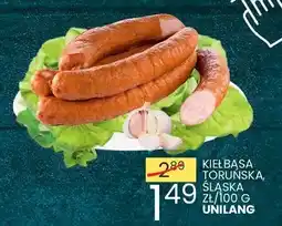 Wafelek Kiełbasa toruńska, śląska Unilang oferta