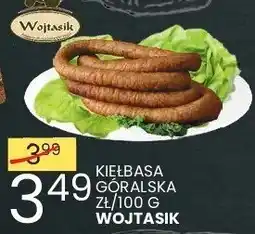 Wafelek Kiełbasa góralska Wojtasik oferta