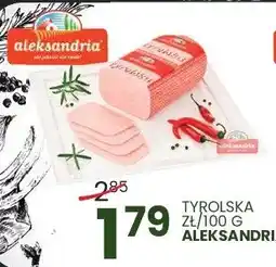 Wafelek Kiełbasa tyrolska Aleksandria oferta