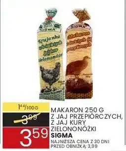 Wafelek Makaron z jaj przepiórczych Sigma oferta