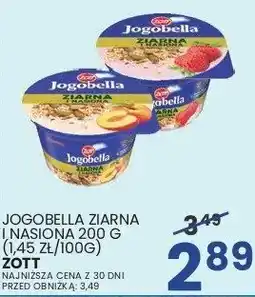 Wafelek Jogurt Jogobella ziarno i nasiona Zott oferta