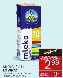 Wafelek Mleko 2% 1L Łowicz oferta