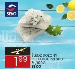 Wafelek Śledź solony po kołobrzesku Seko oferta