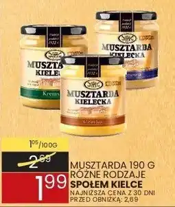 Wafelek Musztarda różne rodzaje Społem Kielce oferta