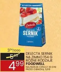 Wafelek Sernik na zimno różne rodzaje Delecta oferta