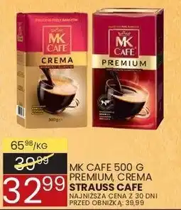 Wafelek Kawa mielona Crema Premium MK Cafe oferta