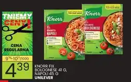 Wafelek Fix Bolognese, fix Napoli Knorr oferta