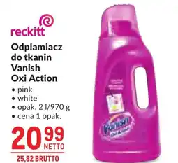 Makro Odplamiacz do tkanin Vanish oferta