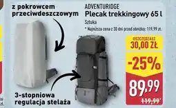 ALDI Plecak Adventuridge oferta