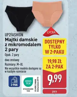 ALDI Majtki damskie Up2Fashion oferta