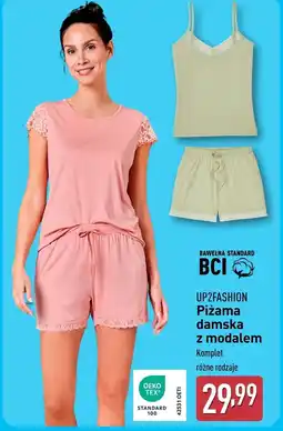 ALDI Piżama damska Up2Fashion oferta