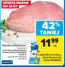 Carrefour Szynka Carrefour oferta