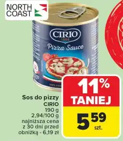 Carrefour Sos do pizzy Cirio oferta