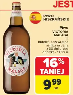 Carrefour Piwo Victoria Malaga oferta