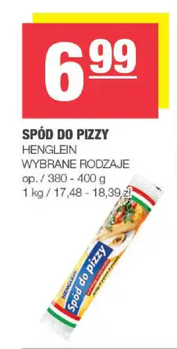 EuroSPAR Spód do pizzy henglein oferta