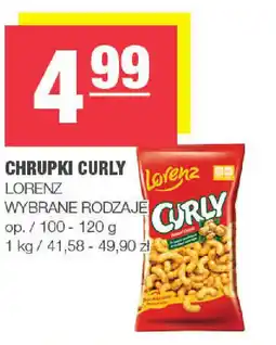 EuroSPAR Chrupki curly lorenz oferta