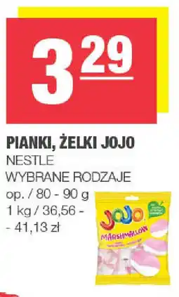 EuroSPAR Pianki, żelki jojo nestle oferta