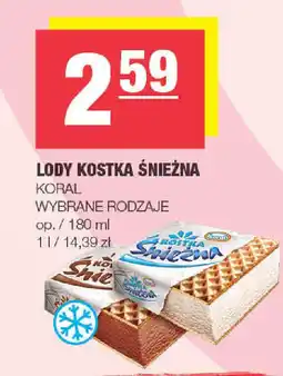 EuroSPAR Lody kostka śnieżna oferta