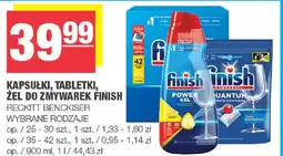 EuroSPAR Kapsułki, tabletki, żel do zmywarek finish reckitt benckiser oferta