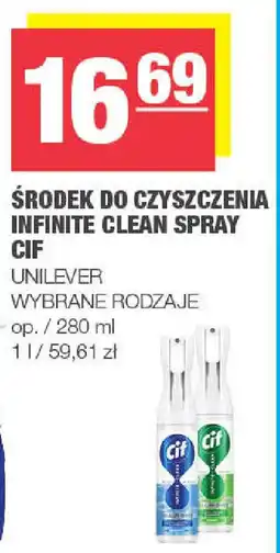 Środek do czyszczenia infinite clean spray