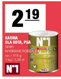 EuroSPAR Karma dla kota, psa spar oferta
