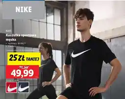 Lidl Koszulka męska m-xxl Nike oferta