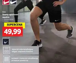 Lidl Szorty sportowe męskie m-xxl Nike oferta