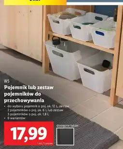 Lidl Pojemniki 1.8 l W5 Home D oferta