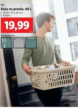 Lidl Kosz na pranie 40 l W5 oferta