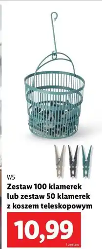 Lidl Klamerki W5 oferta