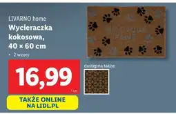 Lidl Wycieraczka kokosowa 40 x 60 cm Livarno Home oferta