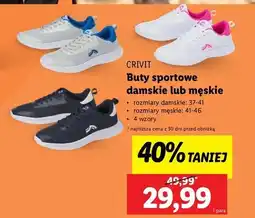 Lidl Buty sportowe damskie 36-41 Crivit oferta