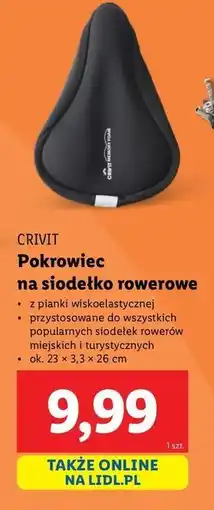 Lidl Pokrowiec na siodełko z pianki Crivit oferta