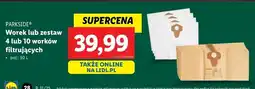 Lidl Worki filtrujące papierowe Parkside oferta