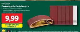 Lidl Estaw papierów ściernych do szlifierek oscylacyjnych Parkside oferta